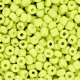 Seed beads 8/0 (3mm) Neon yellow